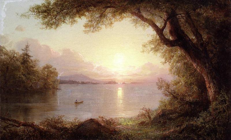 Frederic Edwin Church Landscape in the Adirondacks Germany oil painting art